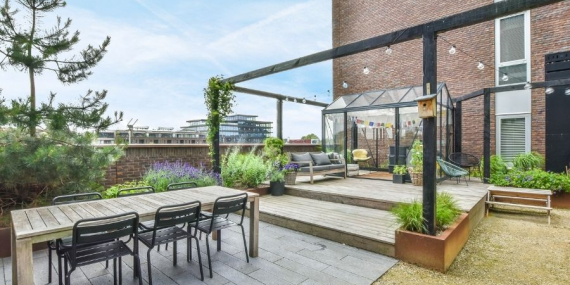 Apartman Teras Dekorasyonu